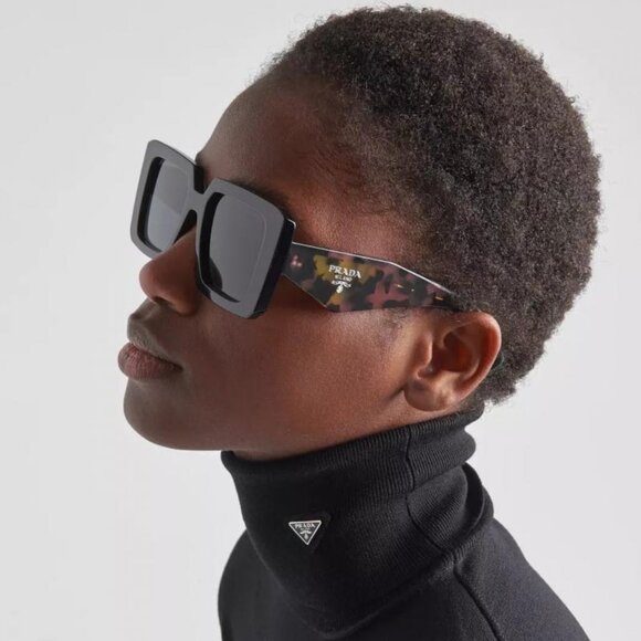 Prada PR23YS Women's Square Sunglasses - Picture 3 of 4